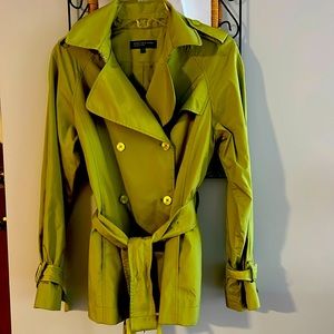 Jones New York Collection belted trench.